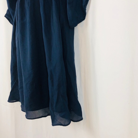 Alice + Olivia Silk cold shoulder minidresss M - Picture 12 of 13